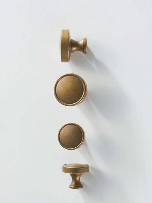 Brass Antique Retro Countryside Style Knob - Knobsy