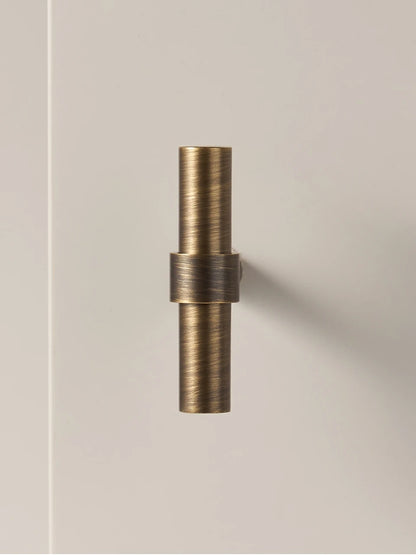 Brushed Antique Bronze 500mm Pull Knob - Knobsy