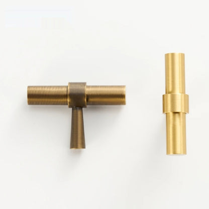 Brushed Antique Bronze 500mm Pull Knob - Knobsy