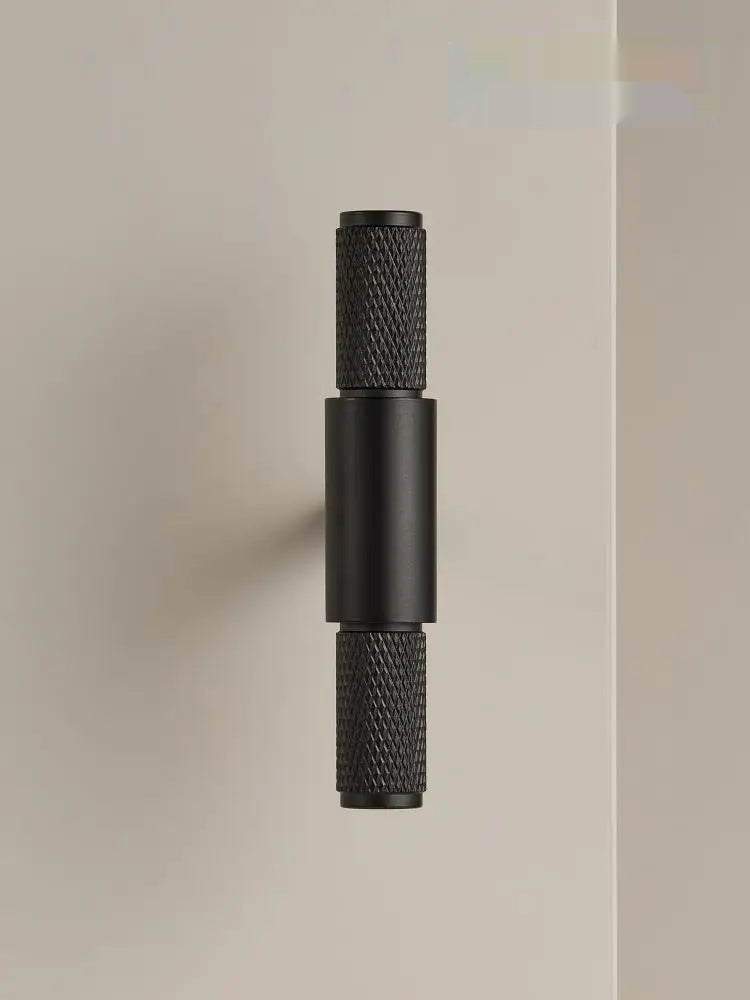 Knurled Diamond British Modern T-bar Handle - Knobsy