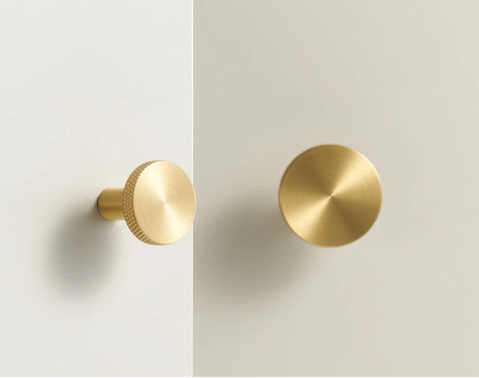 Knurled Patterned Matte Knob - Knobsy