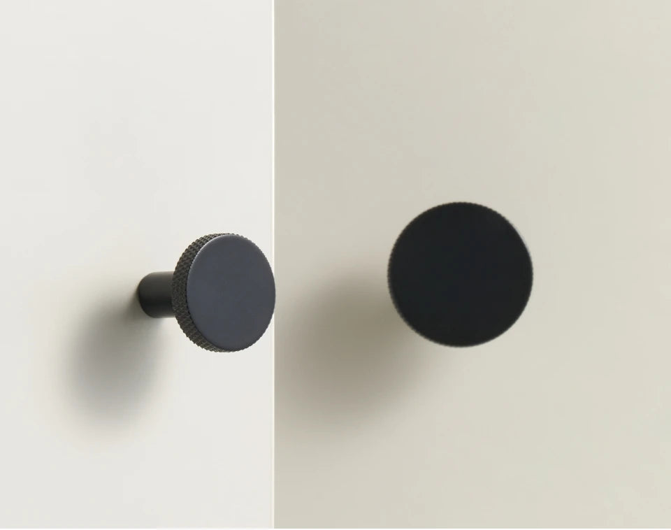 Knurled Patterned Matte Knob - Knobsy