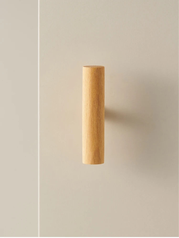 Natural Beech Wood Fresh Style Handle - Knobsy