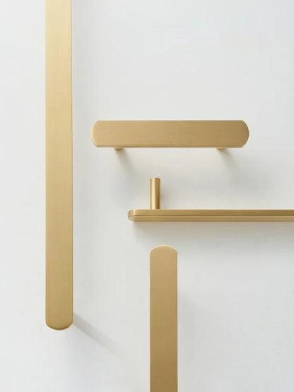 Plain Extended Length Door Pull Bar - Knobsy